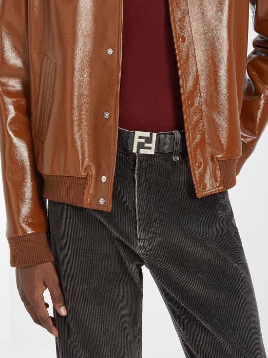 26SS 펜디 가죽 벨트 7C0553AVV7F0GXN BLACK - FENDI