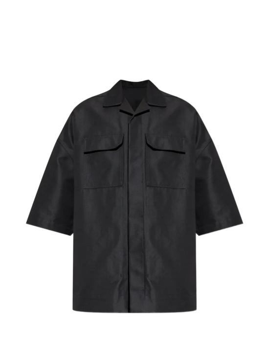 26SS 릭 오웬스 긴팔 셔츠 RU01F2746CDU09 BLACK