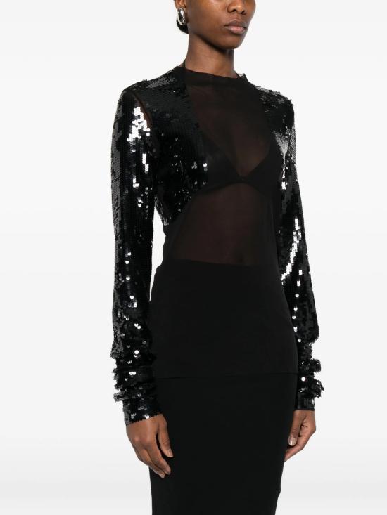 26SS 릭 오웬스 블라우스 RP01F6264TUSEM20909 BLACK - RICK OWENS