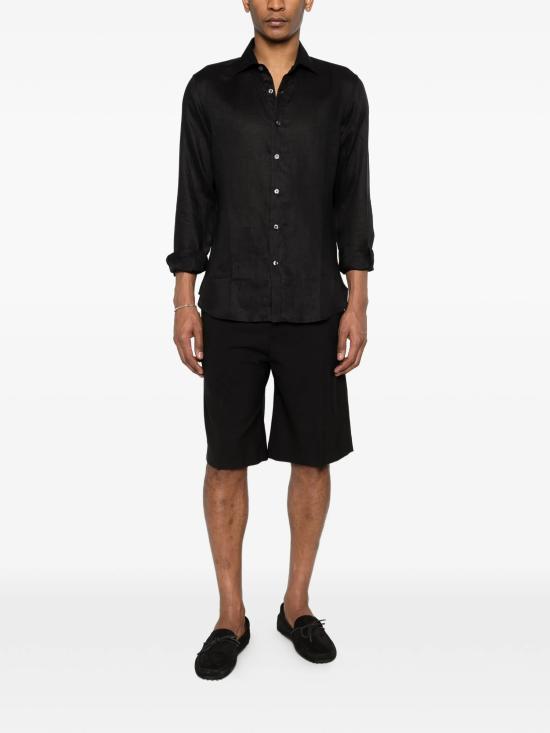 26SS 120 리노 긴팔 셔츠 33AL2M19O5000G439700710099 BLACK - 120 LINO