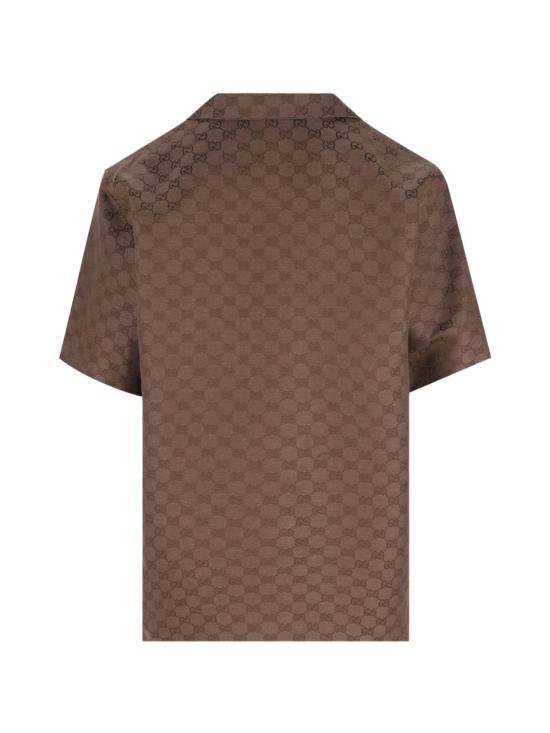 26SS 구찌 긴팔 셔츠 794907ZAM7G2063 BROWN - GUCCI