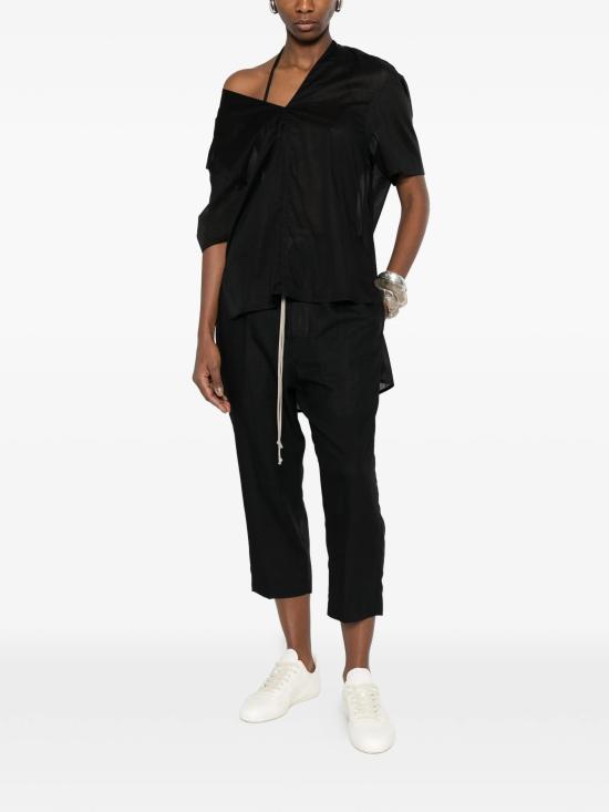 26SS 릭 오웬스 반팔 티셔츠 RP01F6237CV09 BLACK - RICK OWENS