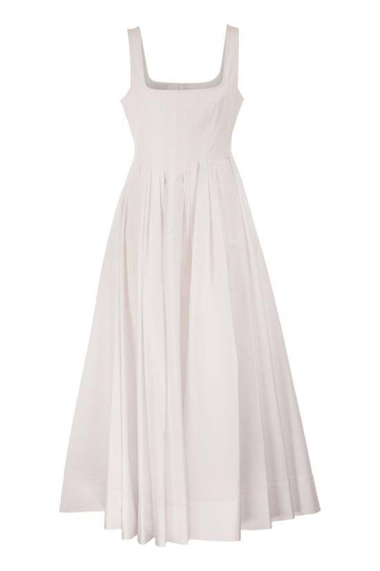 26SS 막스마라 스포츠막스 롱 원피스 2612221092600001 WHITE