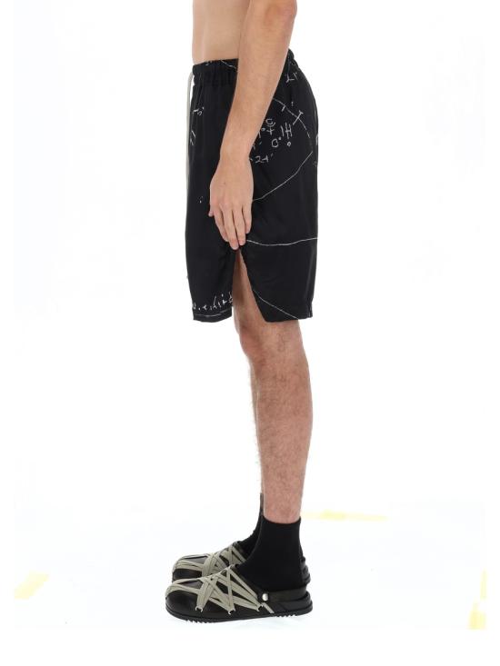 26SS 릭 오웬스 숏팬츠 RU01F2397KP10911 BLACK - RICK OWENS