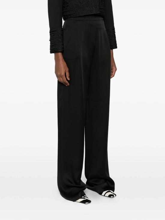 26SS 막스마라 스튜디오 스트레이트 팬츠 2616131023600015 BLACK - MAX MARA STUDIO