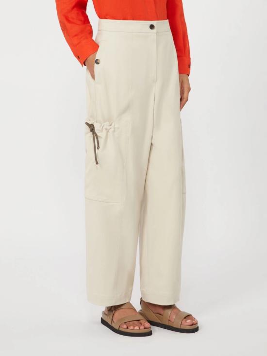 26SS 막스마라 스트레이트 팬츠 2611131062600007 BEIGE - MAX MARA