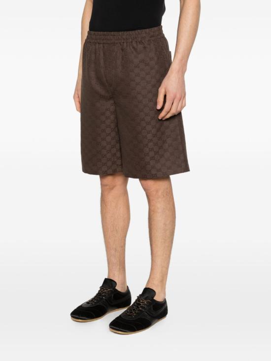 26SS 구찌 스트레이트 팬츠 810782ZAM7G2063 BROWN - GUCCI