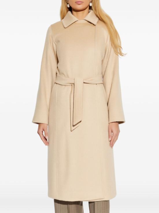 26SS 막스마라 리치오 카멜 헤어 코트 2611011041600001 BEIGE - MAX MARA