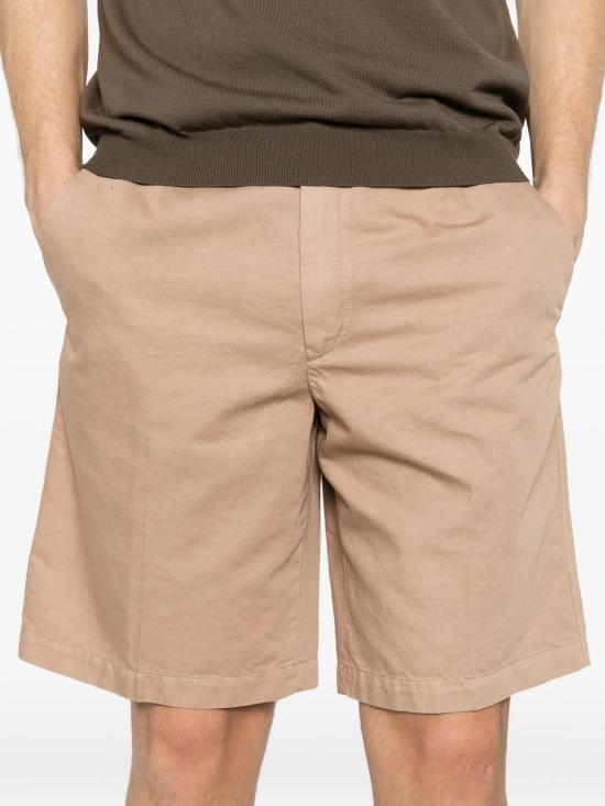 26SS 에르메네질도제냐 숏팬츠 UHI37A3TB17N03 BROWN - ERMENEGILDO ZEGNA