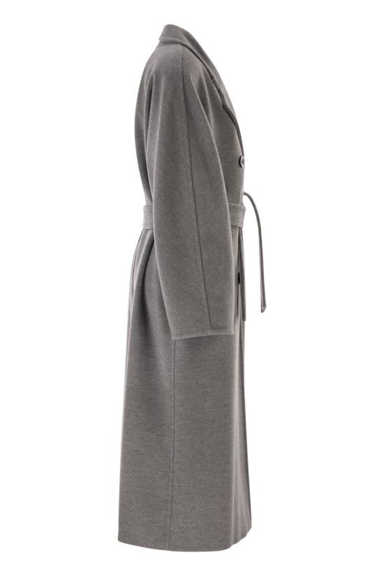 26SS 막스마라 마담 더블 브레스티드 코트 2611018011600018 GREY - MAX MARA