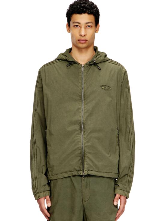 26SS 디젤 J-STITCH 후드 자켓 A201620ENBG51F GREEN - DIESEL