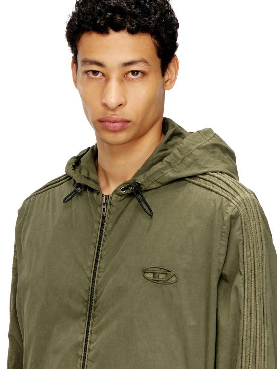 26SS 디젤 J-STITCH 후드 자켓 A201620ENBG51F GREEN - DIESEL