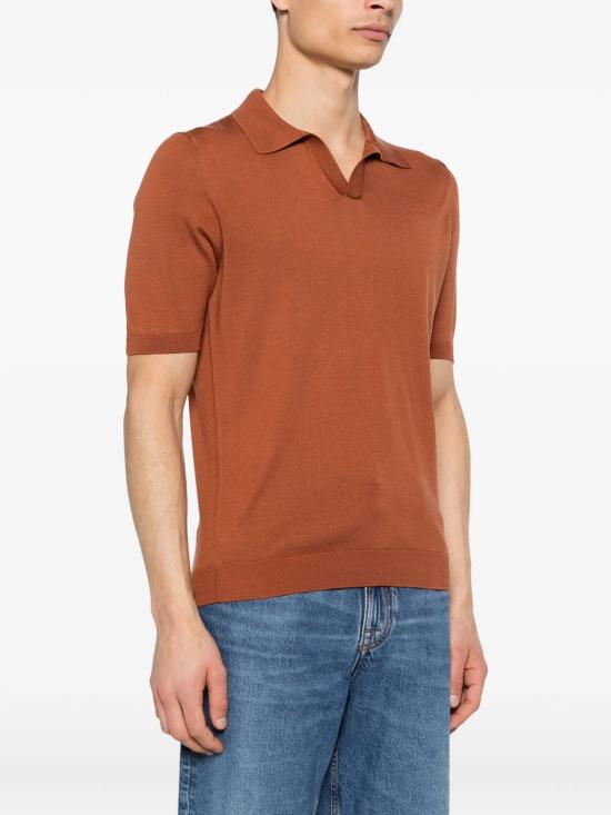 26SS 딸리아토레 폴로 티셔츠 KEITHGSE2603161 BROWN - TAGLIATORE