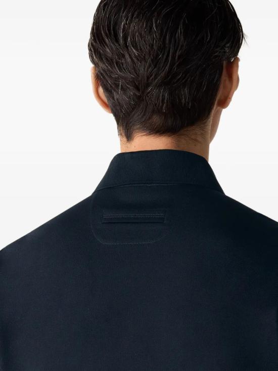 26SS 에르메네질도제냐 반팔 티셔츠 UH348A3H794B09 BLUE - ERMENEGILDO ZEGNA