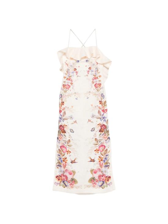 26SS 짐머만 롱 원피스 6147DRS264VFLO MULTICOLOUR