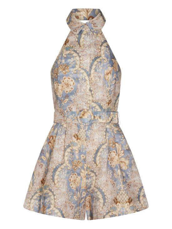 26SS 짐머만 숏 원피스 3117YRS263DMDM CLEAR BLUE