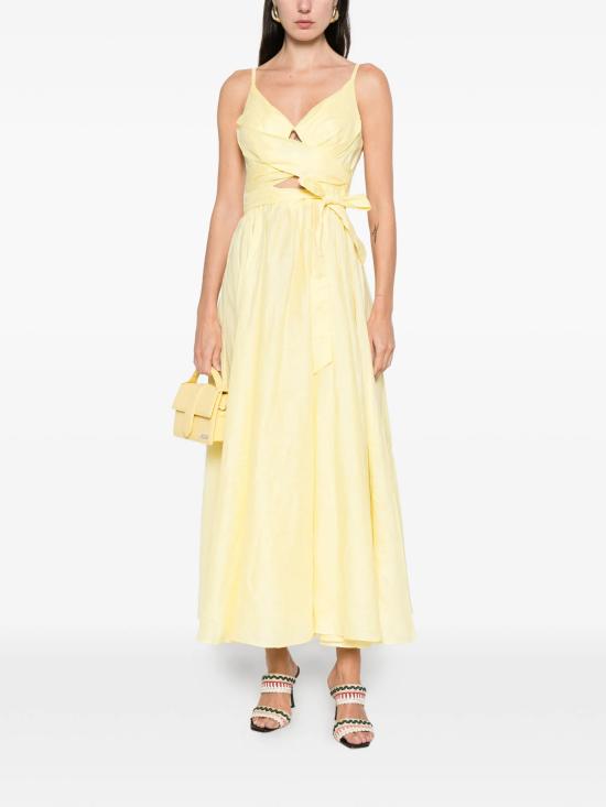 26SS 짐머만 롱 원피스 6177DRS261LEM YELLOW - ZIMMERMANN