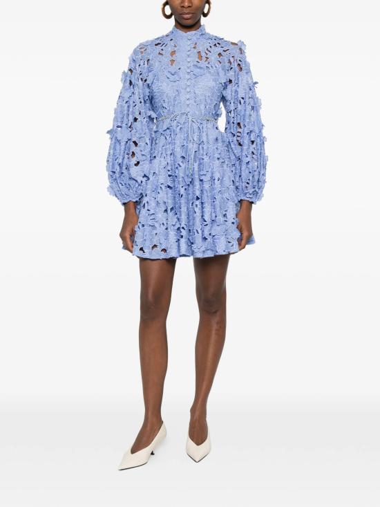 26SS 짐머만 미디 원피스 6886DRS264JAC CLEAR BLUE - ZIMMERMANN