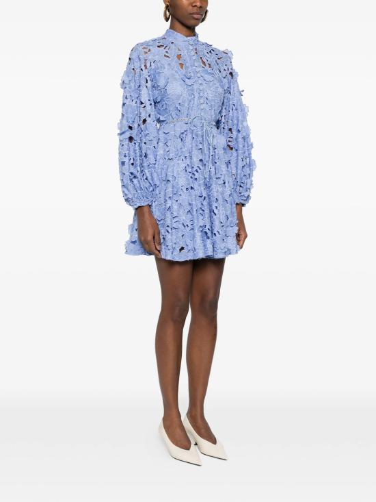 26SS 짐머만 미디 원피스 6886DRS264JAC CLEAR BLUE - ZIMMERMANN