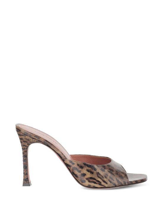 26SS 아미나 무아디 샌들 ALEXASLIPPER95LEOPARDSNAKE BROWN