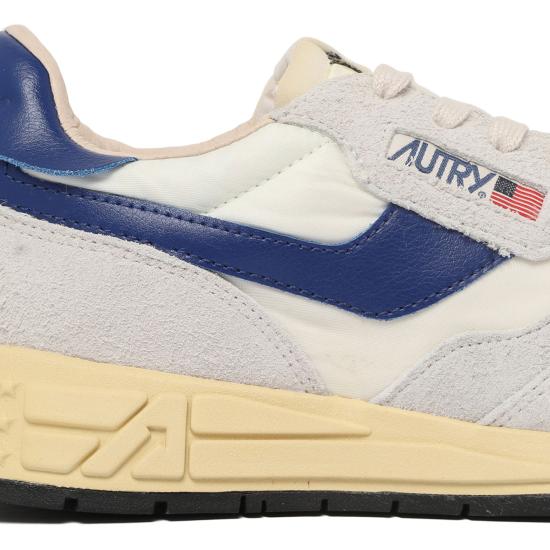 26SS 오트리 릴윈드 로우 나일론 스웨이드 스니커즈 WWLMUT01 BLUE - AUTRY