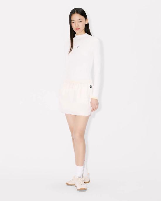 26SS 겐조 숏 스커트 FG52JU3309FI03 WHITE - KENZO