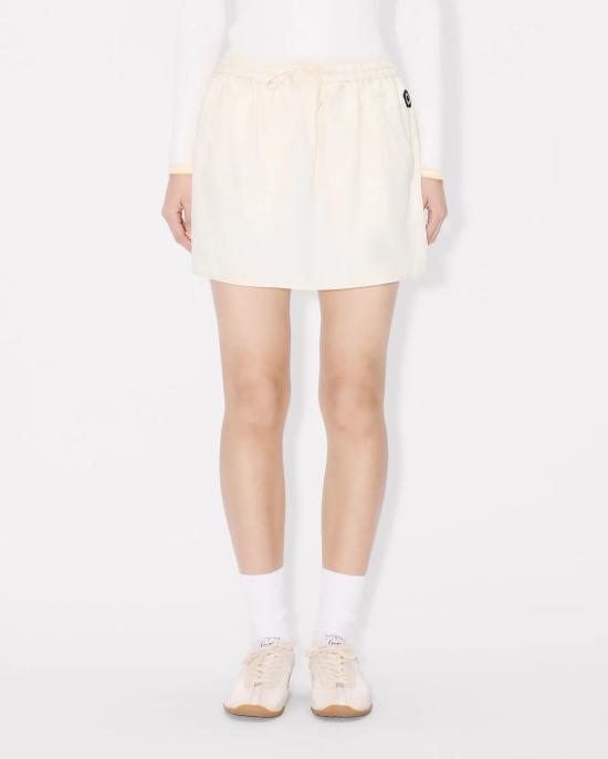 26SS 겐조 숏 스커트 FG52JU3309FI03 WHITE - KENZO