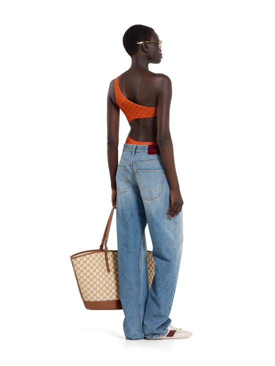 26SS 구찌 비키니 수영복 695817XHAK27074 ORANGE - GUCCI