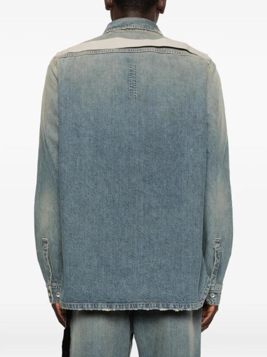 26SS 다크쉐도우 긴팔 셔츠 DU01F4755DWB06 BLUE - DRKSHDW