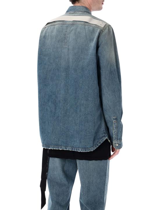 26SS 다크쉐도우 긴팔 셔츠 DU01F4755DWB06 BLUE - DRKSHDW