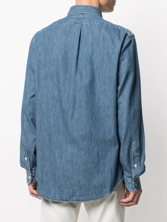 26SS 폴로 랄프로렌 포니로고 자수 데님 셔츠 710792043001 BLUE - POLO RALPH LAUREN
