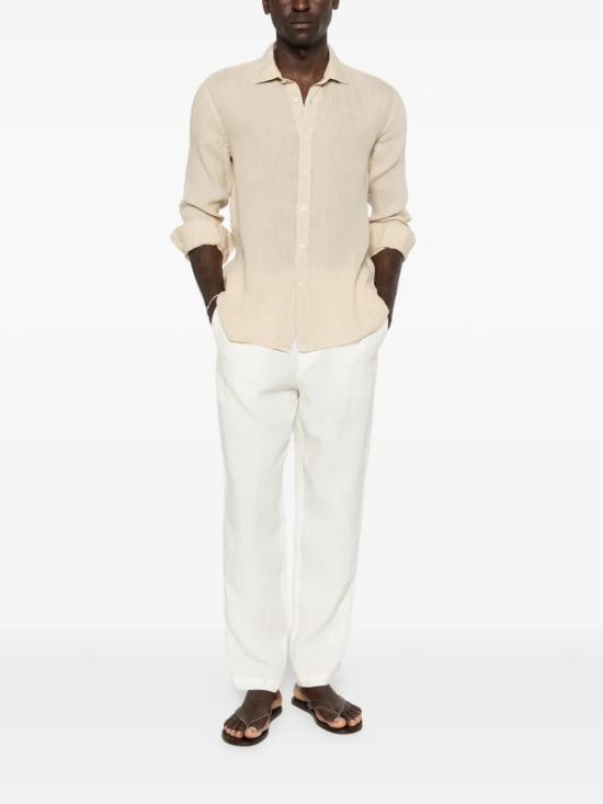 26SS 120 리노 긴팔 셔츠 33ALIM13110000115000000901 BEIGE - 120 LINO