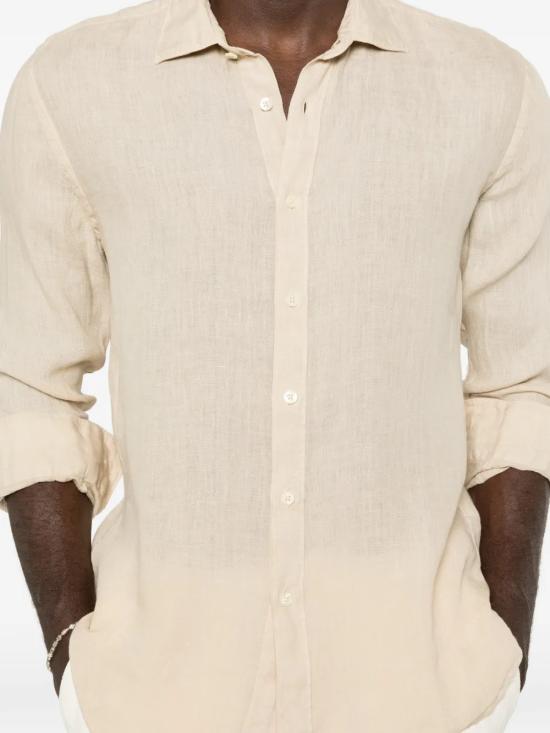 26SS 120 리노 긴팔 셔츠 33ALIM13110000115000000901 BEIGE - 120 LINO