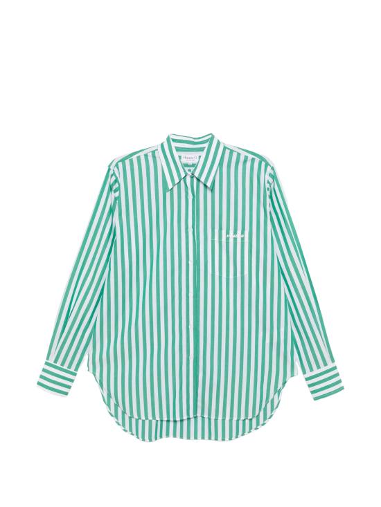 26SS 훈자 지 셔츠 SHIOVSHIRCOEMERALDCABANA GREEN
