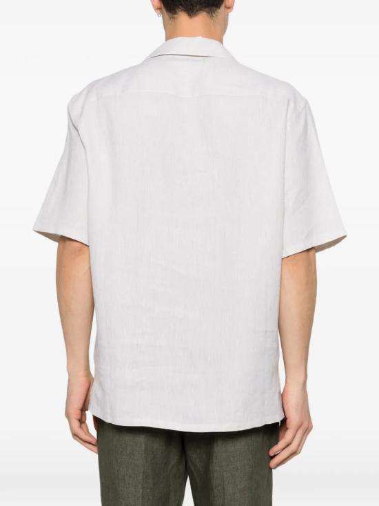 26SS 에르메네질도제냐 긴팔 셔츠 UHX31A3SCP5043 BEIGE - ERMENEGILDO ZEGNA