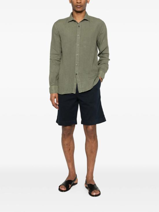 26SS 120 리노 긴팔 셔츠 33ALIM13110000115000000038 GREEN - 120 LINO