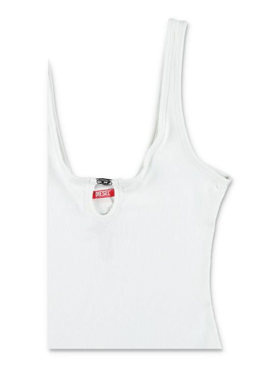 26SS 디젤 반팔 티셔츠 A215820LKAR100 WHITE - DIESEL