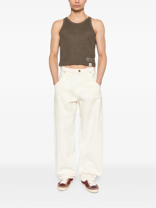 26SS 골든구스 반팔 티셔츠 GWP01930P00237560545 GREEN - GOLDEN GOOSE