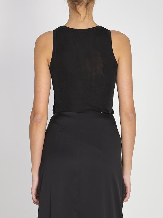 26SS 생로랑 민소매 티셔츠 863133Y77IR1000 BLACK - SAINT LAURENT