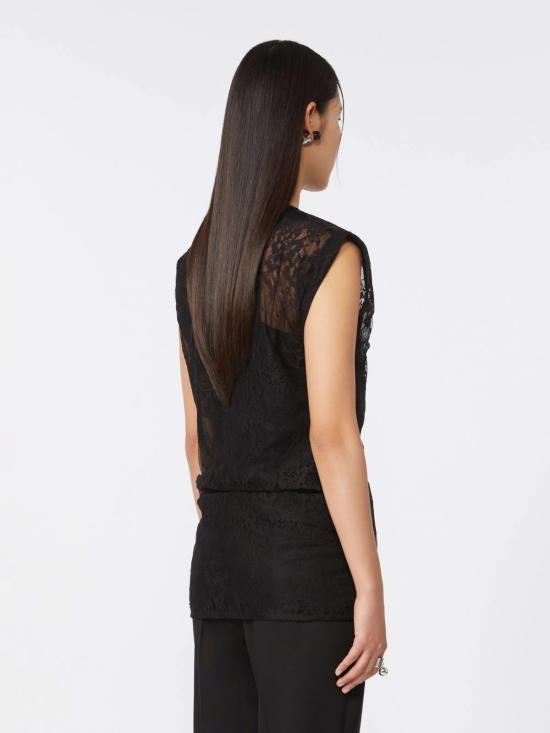 26SS 막스마라 스포츠막스 민소매 티셔츠 2612931012600004 BLACK - SPORTMAX