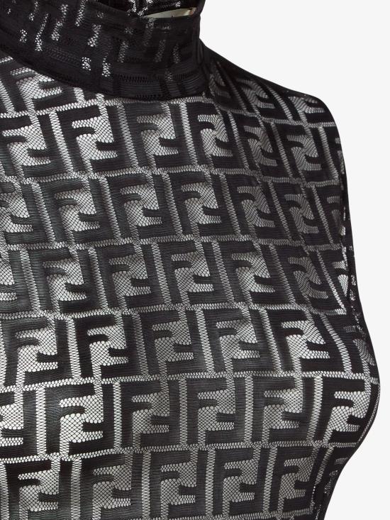 26SS 펜디 민소매 티셔츠 FS9763AW8KF0GME BLACK - FENDI