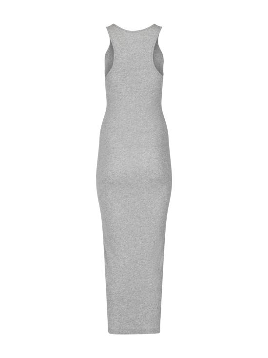 26SS 엔타이어 스튜디오 미디 원피스 ESSS26DR01908GREYMARLE - ENTIRE STUDIOS