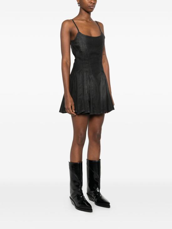 26SS 디젤 미디 원피스 A20907068VM02 BLACK - DIESEL