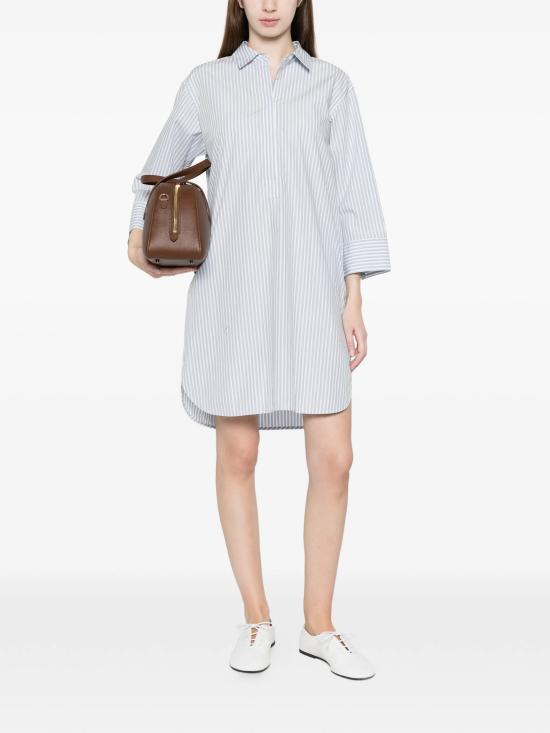 26SS 울리치 미디 원피스 CFWWDR2023FRUT537831199 CLEAR BLUE - WOOLRICH