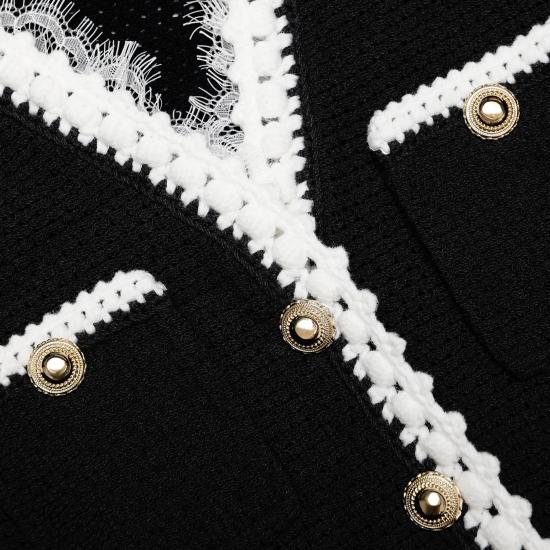 26SS 셀프 포트레이트 미디 원피스 SS26086SABBLACK - SELF PORTRAIT