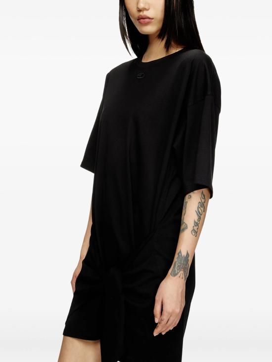 26SS 디젤 D-Elvor 이보르 티셔츠 드레스 A192320NIAX9XX BLACK - DIESEL