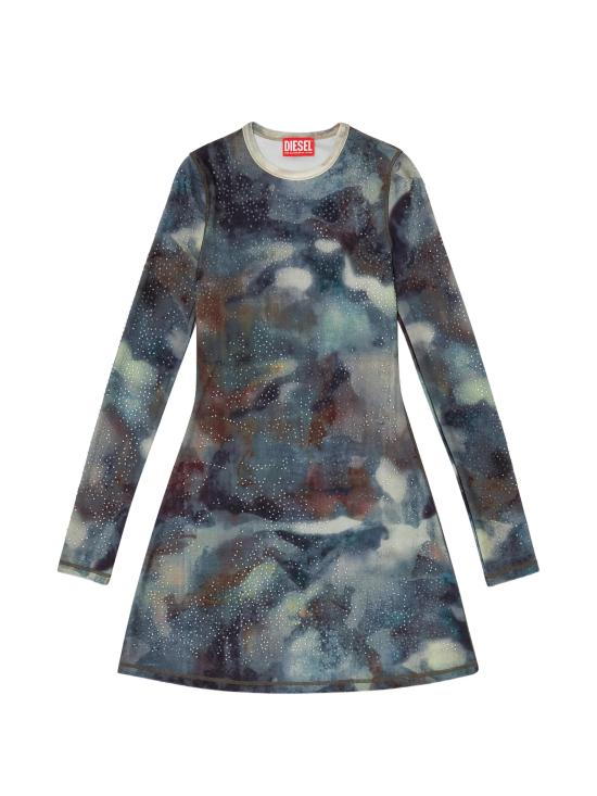 26SS 디젤 미디 원피스 A211890JMBE8ATA GREEN