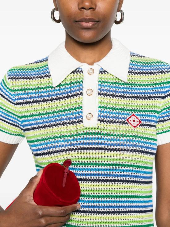 26SS 카사블랑카 미디 원피스 WSP26KW136601 MULTICOLOUR - CASABLANCA