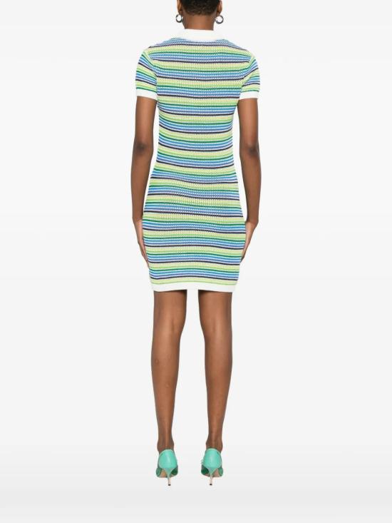 26SS 카사블랑카 미디 원피스 WSP26KW136601 MULTICOLOUR - CASABLANCA