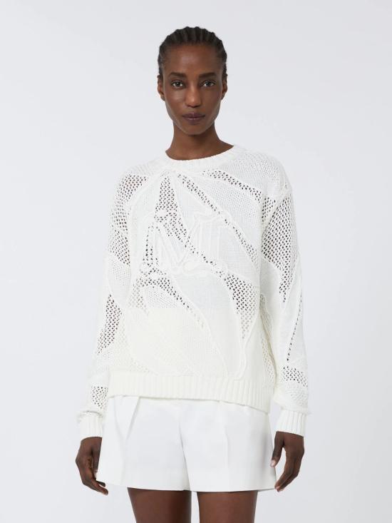 26SS 막스마라 스웨터 2611361112600001 WHITE - MAX MARA